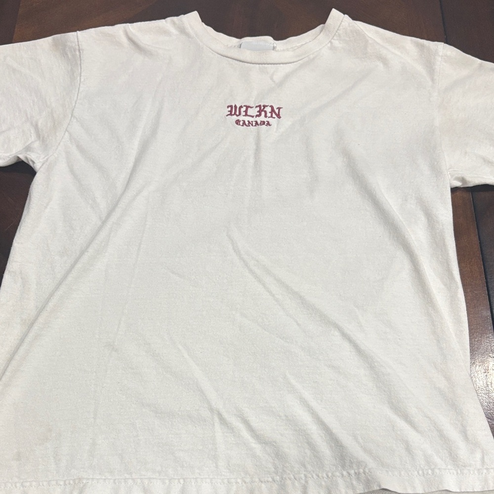 White Short Sleeve Tee